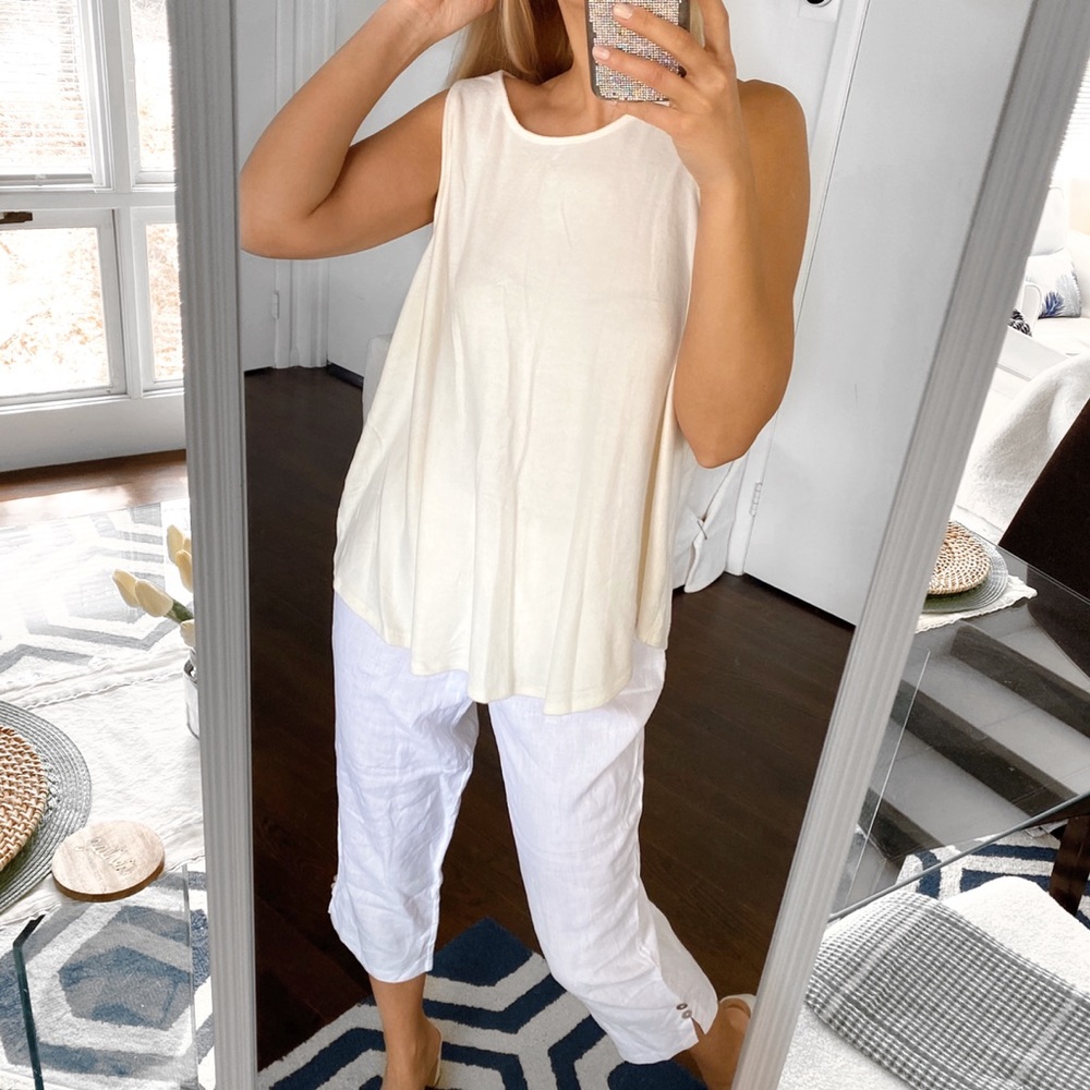 🐚 PLUS V BY VERY CREAM KNIT PLUSH LOOSE TOP!